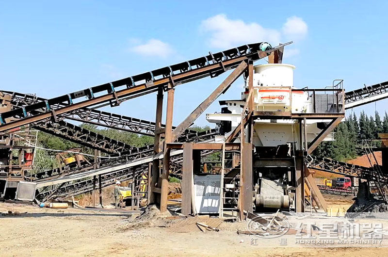 制砂機成品粒型好，成品多用于建筑工程，道路基建